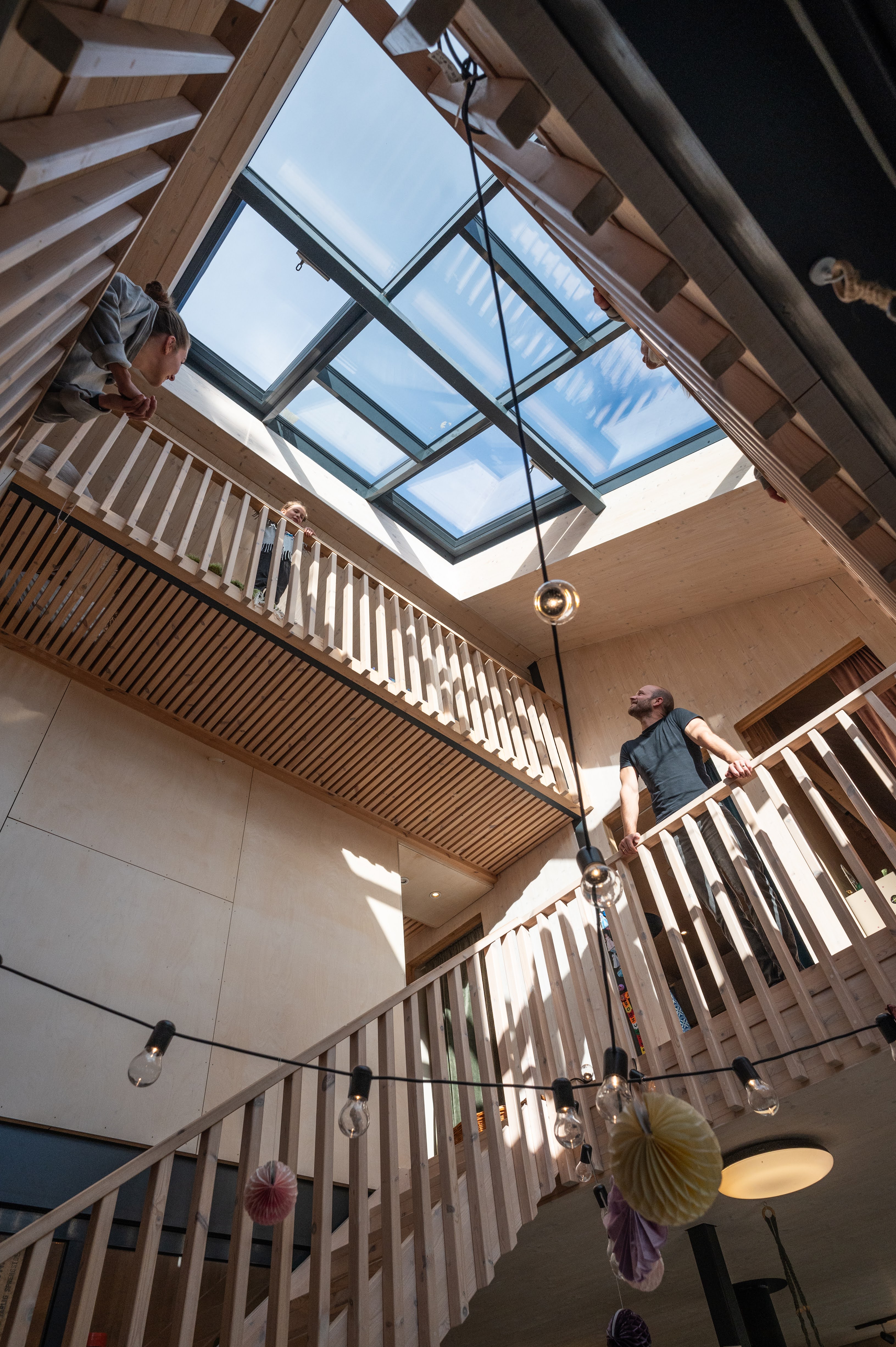 Moderne arkitekttegnet hus